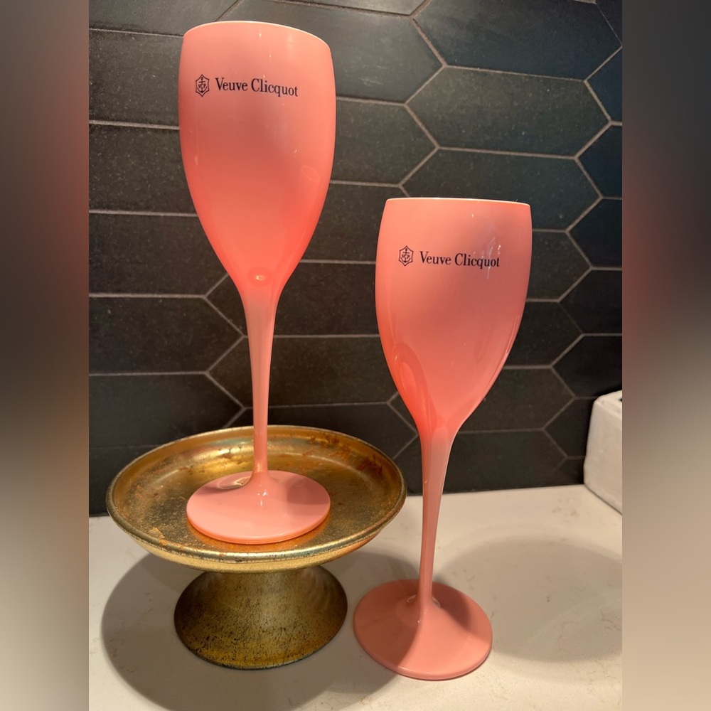 Veuve Clicquot Pink Wine Glass